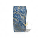 Pedestal Sink Natural Blue Marble 33.46" Tall
