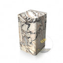 Designer Pedestal Sink | Italian Valgri hWite Marble 33.46" Tall