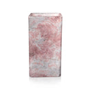 Pink Marble Pedestal Sink 33.46" Tall