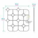 marble mosaic floor tile in Marble - Image 11