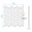marble mosaic floor tile in Marble - Image 11