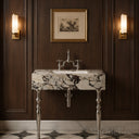 Marble Vanity Top in Calacatta Crema Viola - Image 3