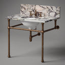 marble for bathroom vanity in Calacatta Crema Viola - Image 5