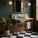 marble for bathroom vanity in Calacatta Crema Viola - Image 2