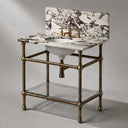 marble basin in Calacatta Crema Viola - Image 1