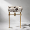 marble vanity top bathroom in Calacatta Crema Viola - Image 1