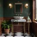 Marble Vanity Top in Calacatta Crema Viola - Image 2