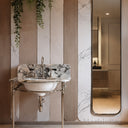 marble for bathroom vanity in Calacatta Crema Viola - Image 4