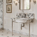 marble for bathroom vanity in Calacatta Crema Viola - Image 2