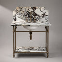 marble basin in Calacatta Crema Viola - Image 1