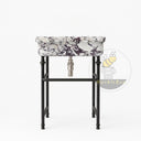 marble sink vanity top in Calacatta Crema Viola - Image 4