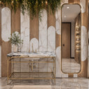 marble sink top in Calacatta Crema Viola - Image 2