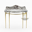 marble top with sink in Calacatta Crema Viola - Image 4