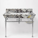 bath vanity marble top in Calacatta Crema Viola - Image 3
