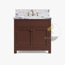 Marble Vanity Countertop in Milas Lilac - Image 3
