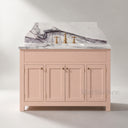 marble bathroom vanity in Milas Lilac - Image 1