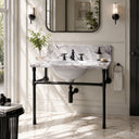 bathroom marble vanity in Milas Lilac - Image 3