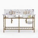 marble bathroom countertops in Milas Lilac - Image 4