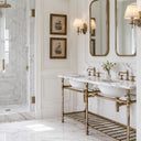 marble bathroom countertops in Milas Lilac - Image 3