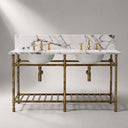 marble bathroom countertops in Milas Lilac - Image 1