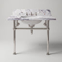 marble sink vanity top in Milas Lilac - Image 1