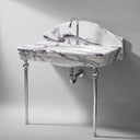 marble sink top in Milas Lilac - Image 1