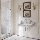 marble sink top in Milas Lilac - Image 2