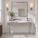 marble bathroom vanity in Milas Lilac - Image 2