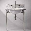 marble bath vanity in Milas Lilac - Image 1