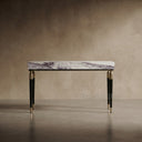 Marble console table in Milas Lilac - Image 1