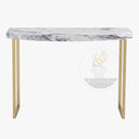 Console table with Marble in Milas Lilac - Image 4