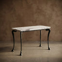 Marble top console table in Milas Lilac - Image 1