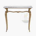 Marble console table top in Milas Lilac - Image 3