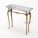Marble console table top in Milas Lilac - Image 4
