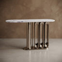 Hallway table marble in Milas Lilac - Image 1