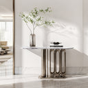 Hallway table marble in Milas Lilac - Image 2