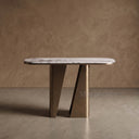 Hallway marble table in Milas Lilac - Image 1