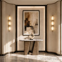 Hallway marble table in Milas Lilac - Image 2