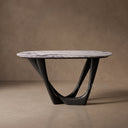 Marble table hallway in Milas Lilac - Image 1