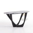 Marble table hallway in Milas Lilac - Image 4