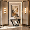 Marble table hallway in Milas Lilac - Image 3