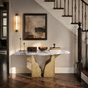 Console table with Marble in Milas Lilac - Image 2