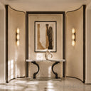marble top table in Milas Lilac - Image 2