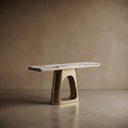 marble console in Milas Lilac - Image 1