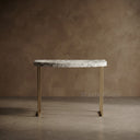 Hallway table marble in Calacatta White Marble - Image 1