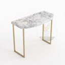 Hallway table marble in Calacatta White Marble - Image 4
