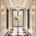 Hallway table marble in Calacatta White Marble - Image 3