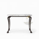 Hallway marble table in Calacatta White Marble - Image 4