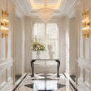 Hallway marble table in Calacatta White Marble - Image 3