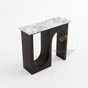 marble top console in Calacatta White Marble - Image 5